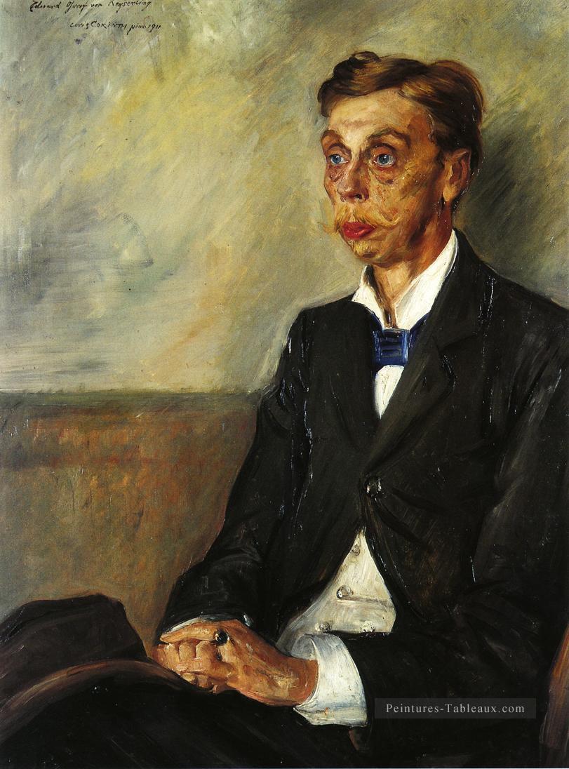 Portrait d’Eduard Comte Keyserling Lovis Corinth Peintures à l'huile